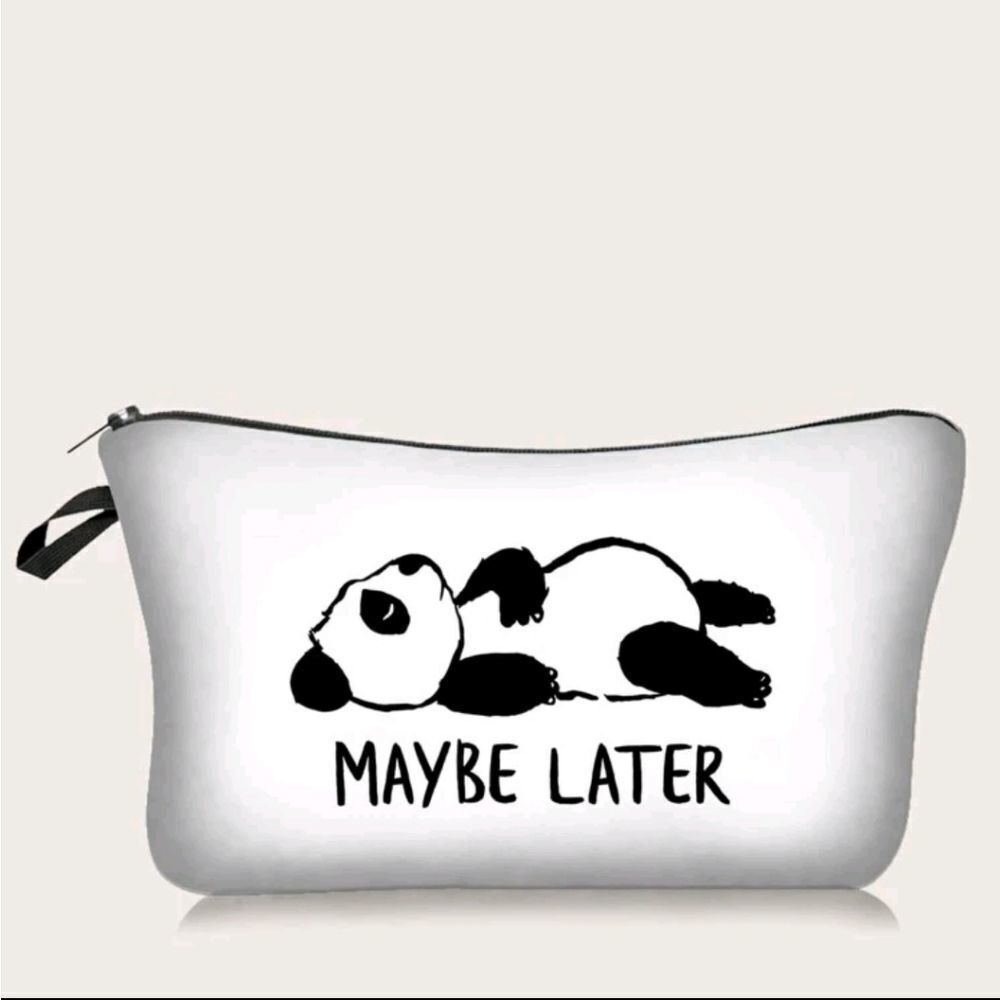 Panda 🐼 "Maybe Later" Pouch - Picture 2 of 3